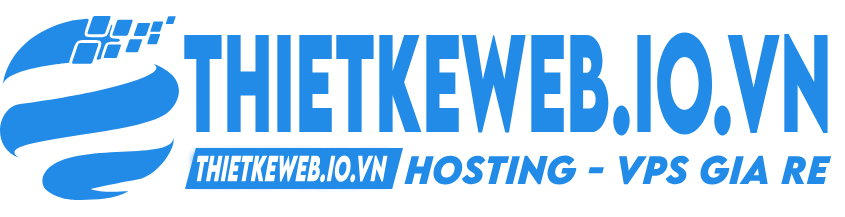 Logo ThietKeWeb.io.vn – Cloud Server Chất Lượng Cao, Tốc Độ Vượt Trội